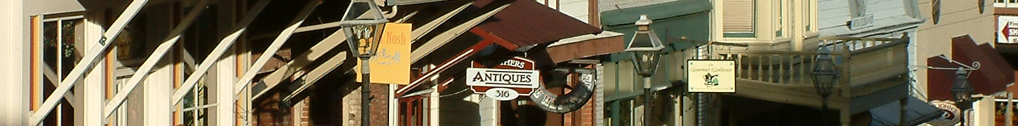 Nevada City storefronts